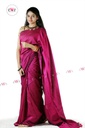 khadi plain saree